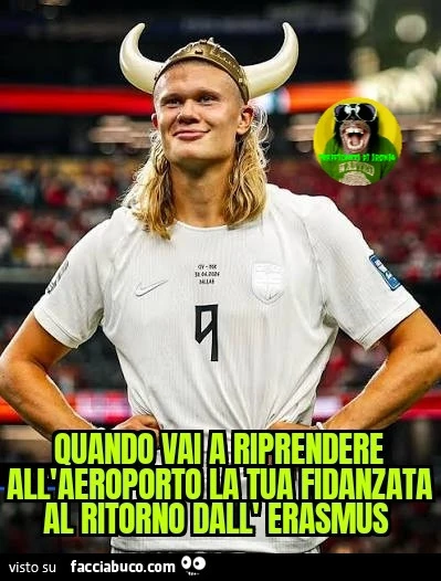 Quando vai a prendere all'aeroporto la tua fidanzata al ritorno