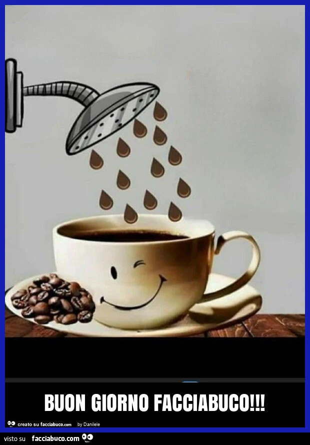 Buon giorno facciabuco