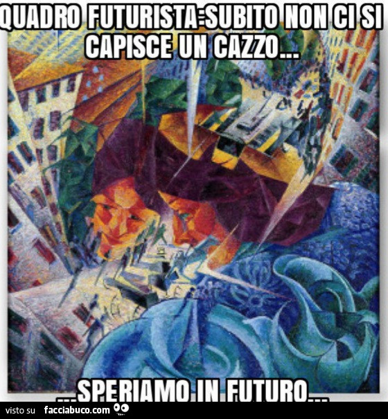 Quadro futurista