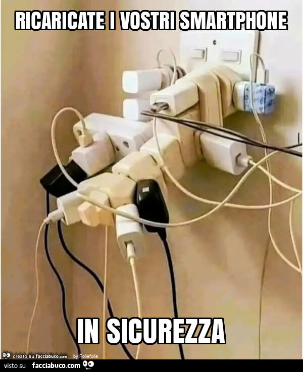 Ricaricate i vostri smartphone in sicurezza