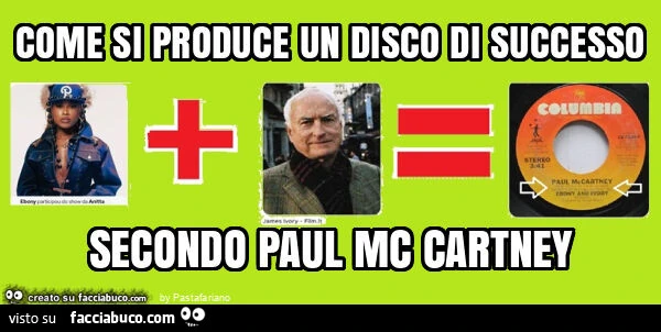 Come si produce un disco di successo secondo paul mc cartney