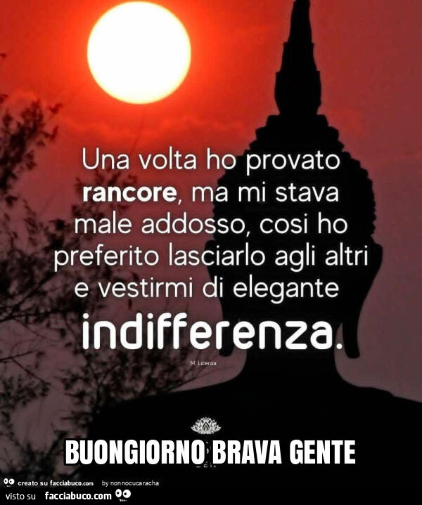 Buongiorno brava gente