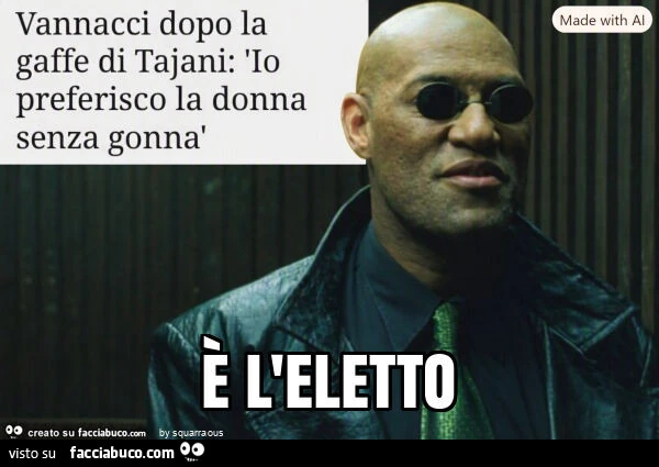 È l'eletto