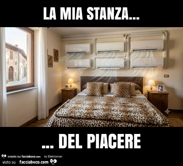 La mia stanza&hellip; del piacere