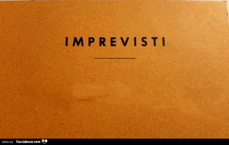 Imprevisti