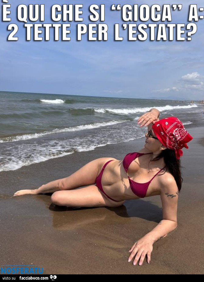 Due tette per l'estate
