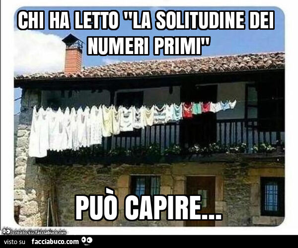 Chi ha letto "la solitudine dei numeri primi" può capire