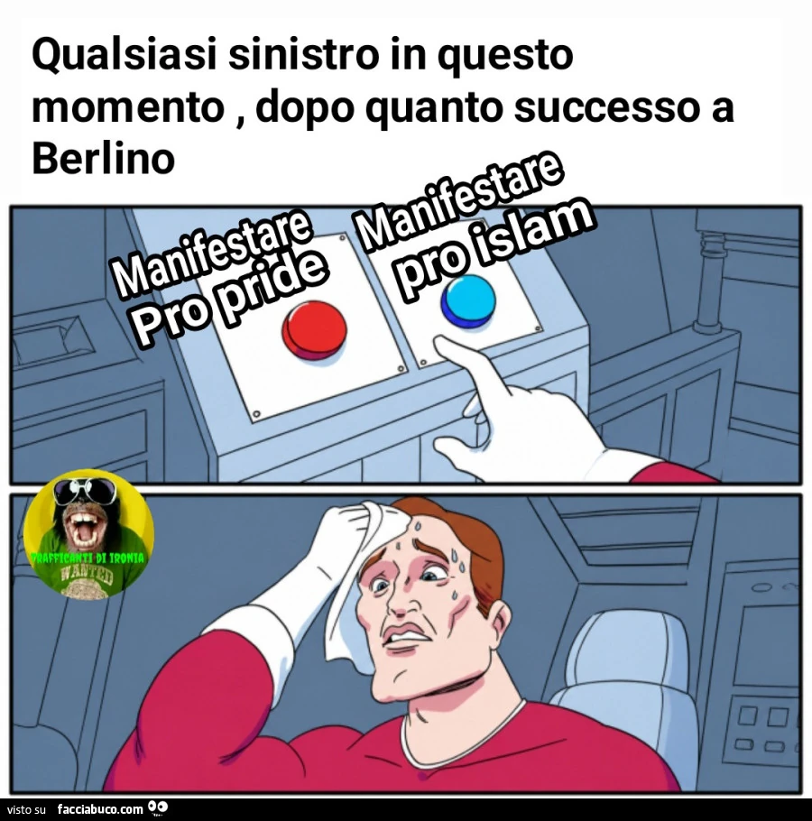 Qualsiasi sinistro in questo momento dopo quanto successo a Berlino
