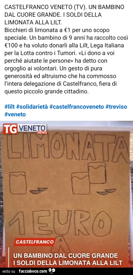 Belle notizie