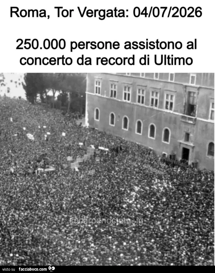 Concerto Ultimo Roma