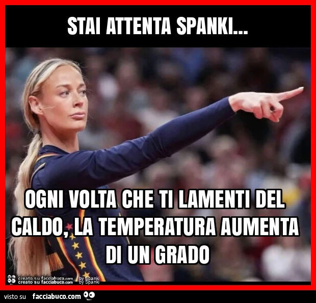 Ogni volta che ti lamenti del caldo, la temperatura aumenta di un grado
