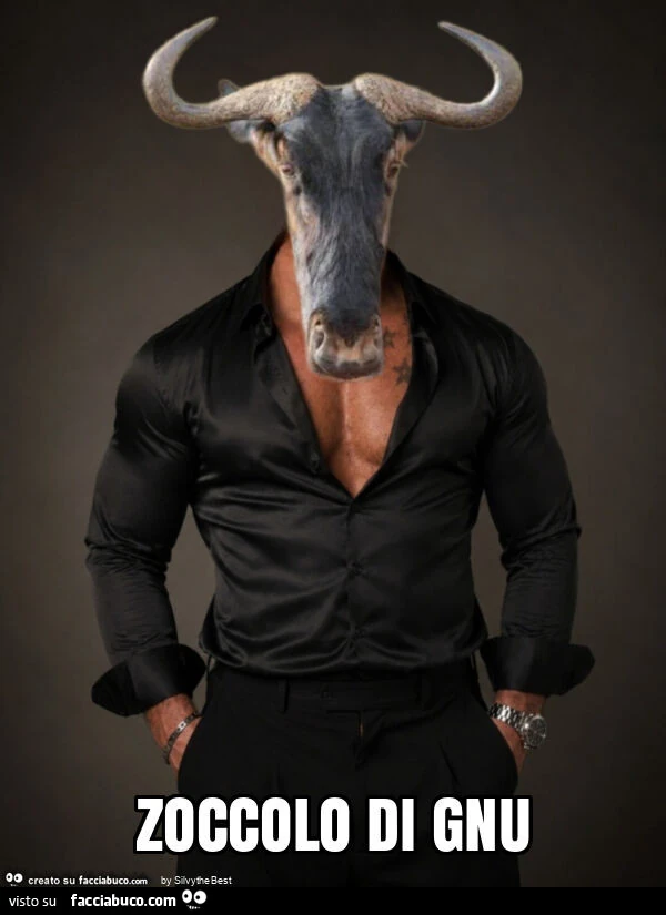 Zoccolo di gnu