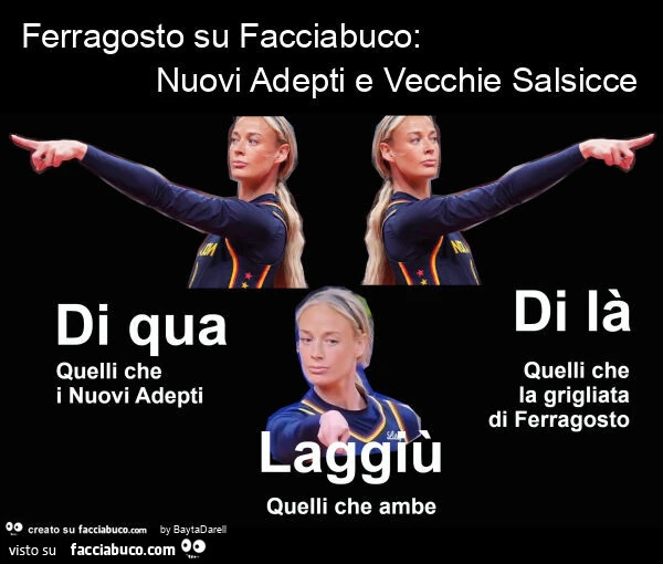 Ferragosto su facciabuco: nuovi adepti e vecchie salsicce