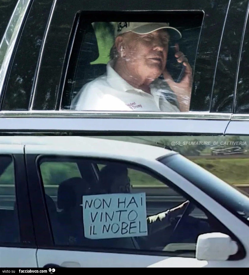Non hai vinto il Nobel