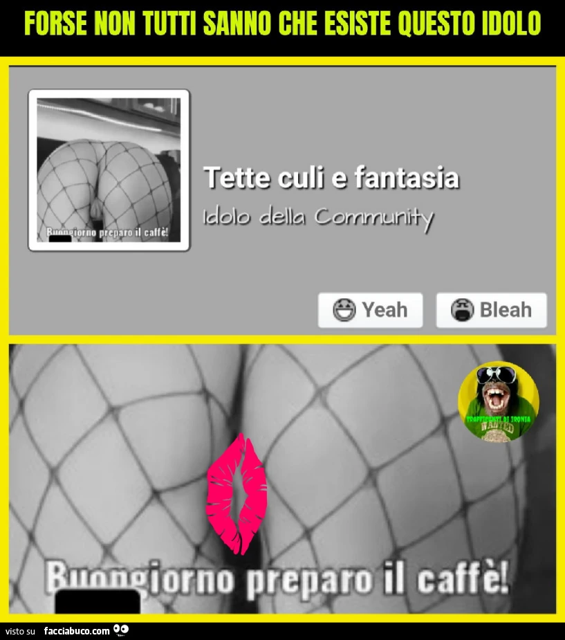 Forse non tutti sanno che esiste questo idolo