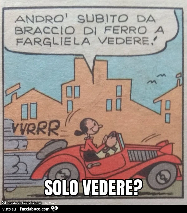 Solo vedere?