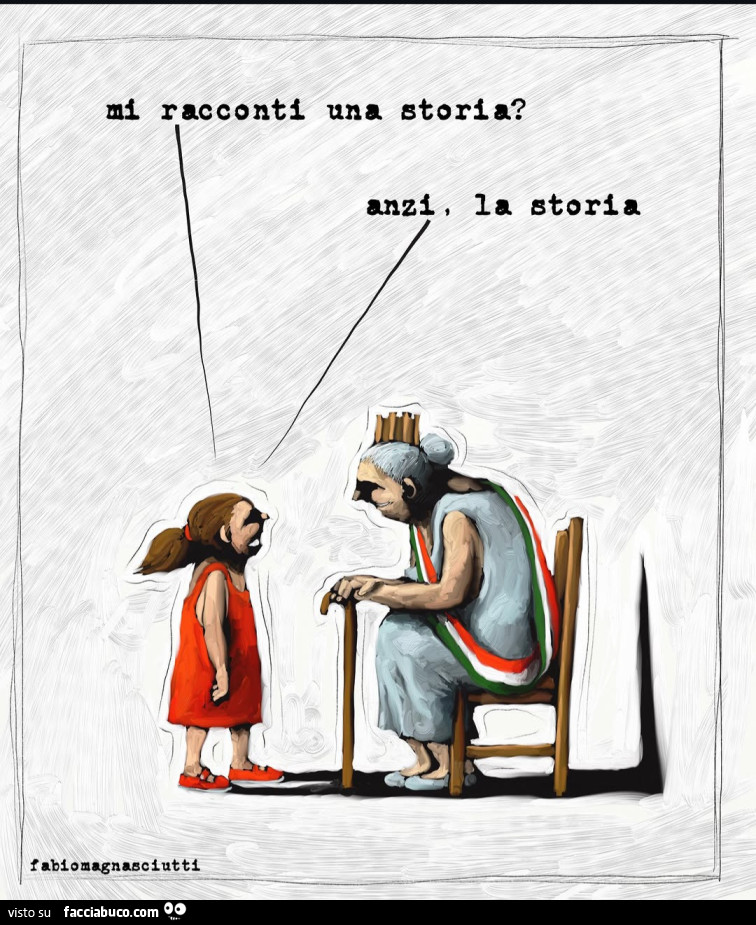Mi racconti una storia? Anzi, la storia