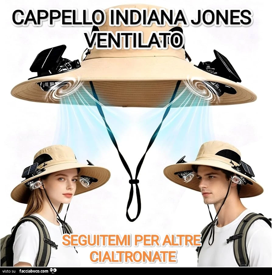 Cappello ventilato