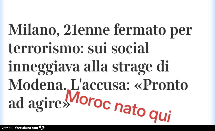 Milano, 21enne fermato per terrorismo: sui social inneggiava alla strage di modena. L'accusa: pronto ad agire