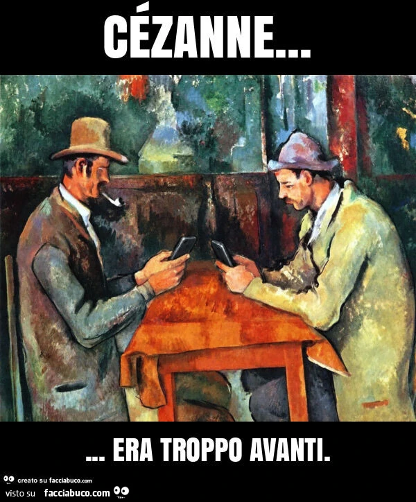Cézanne&hellip; era troppo avanti