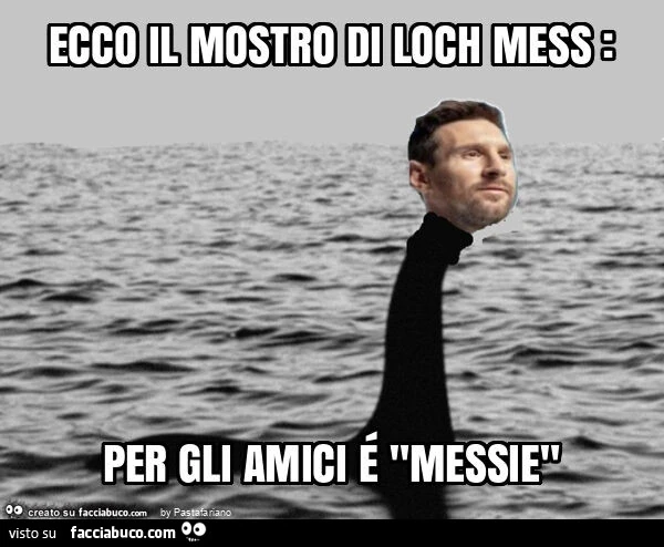 Ecco il mostro di loch mess: per gli amici é "messie"