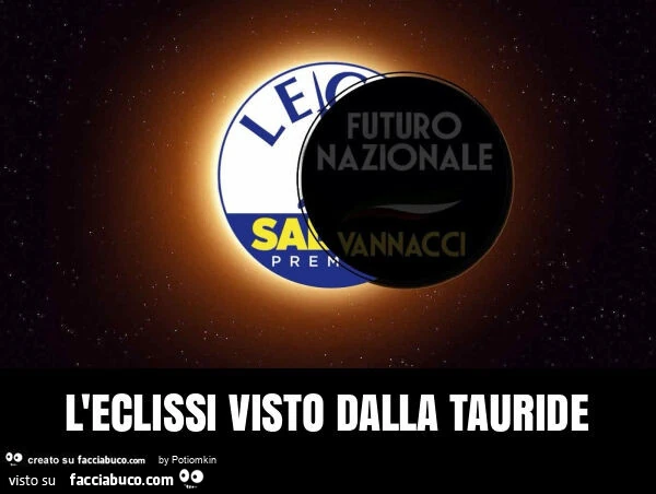 L'eclissi visto dalla tauride