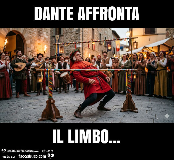 Dante affronta il limbo