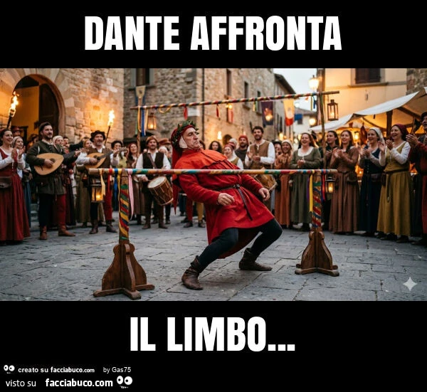 Dante affronta il limbo