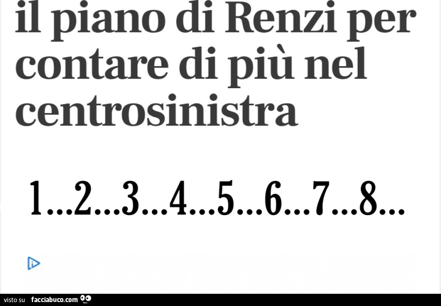 Il piano di renzi per contare di più nel centrosinistra