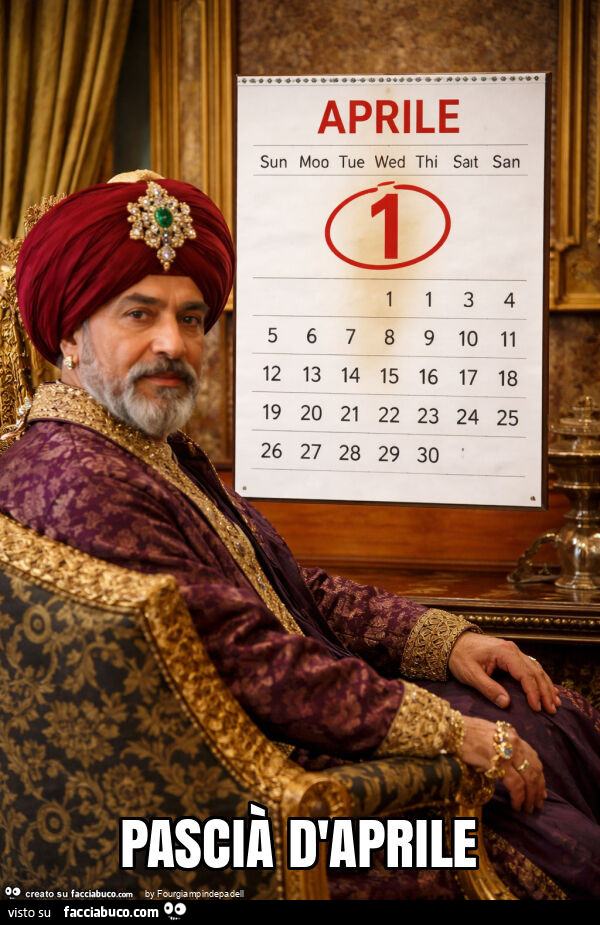 Pascià d'aprile