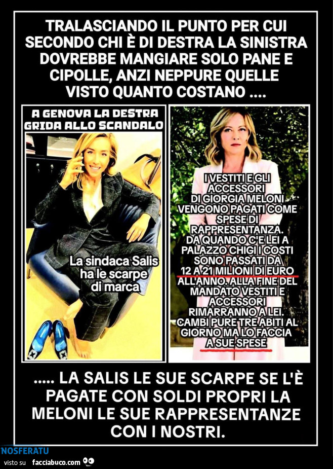 Silvia Salis VS Giorgia Meloni