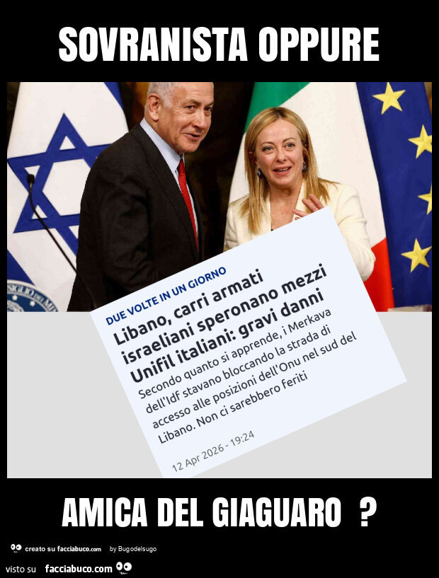 Sovranista oppure amica del giaguaro?