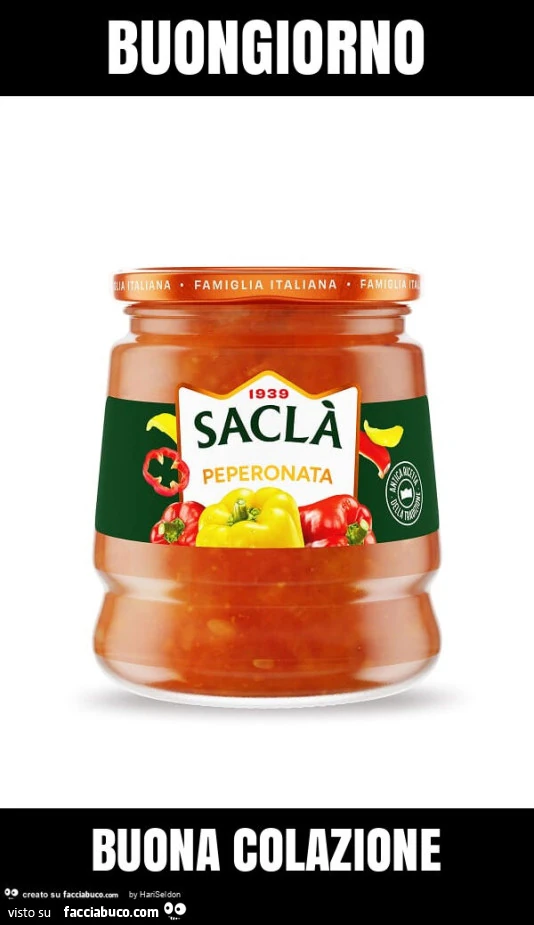 Buongiorno buona colazione