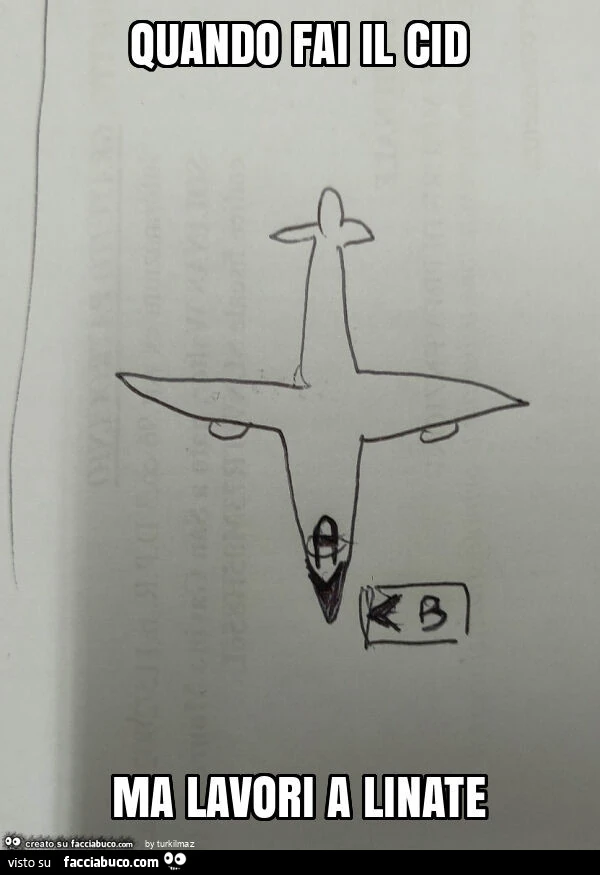 Quando fai il cid ma lavori a linate