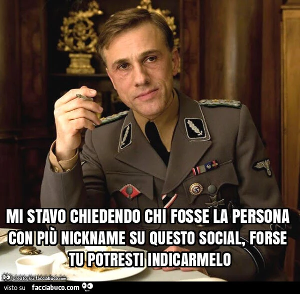 Mi stavo chiedendo chi fosse la persona con piรน account su questo social, magari tu potresti saperlo