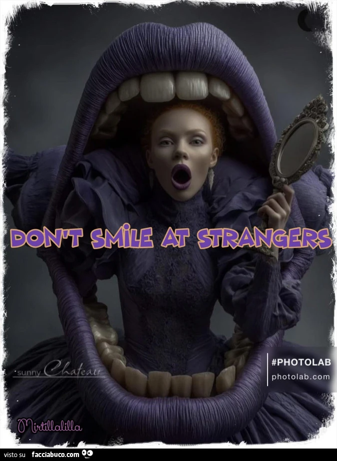 Don't smile