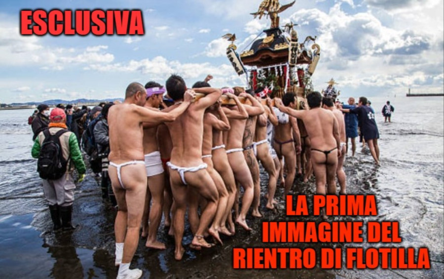 Il rientro di flotilla