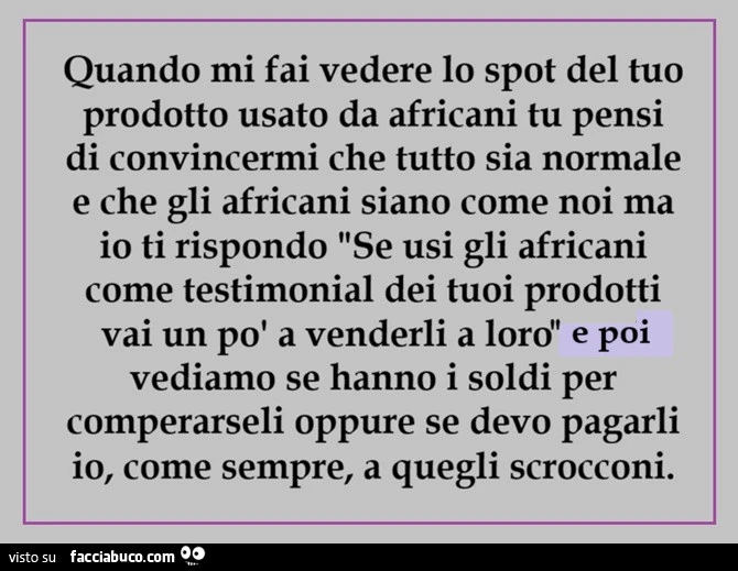 Mercato globale, africani, diritto all'eleganza, vandalismi a Milano