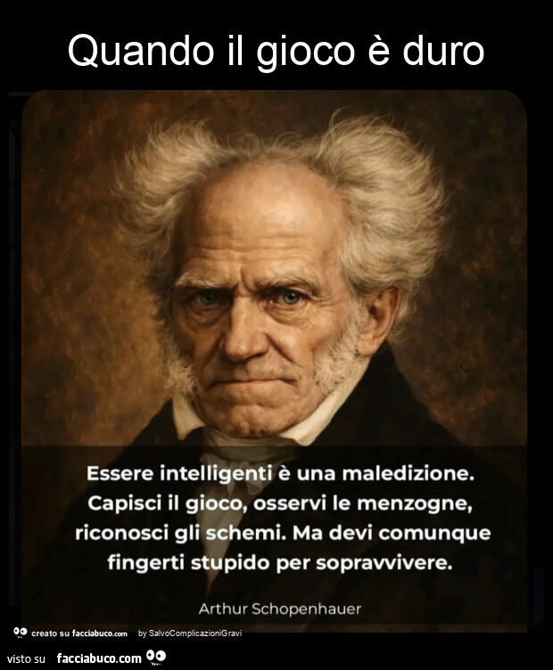 Quando il gioco è duro