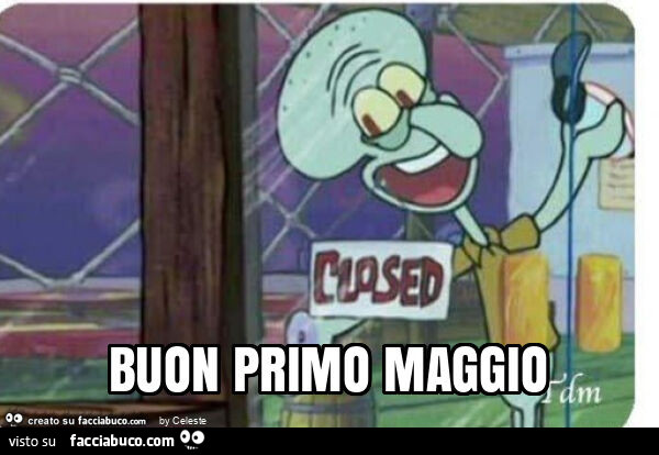 Buon primo maggio