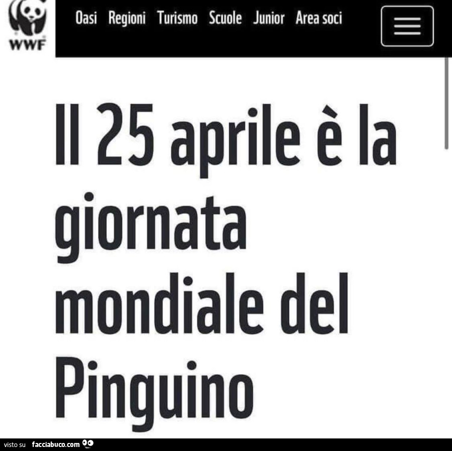 Giornata mondiale del pinguino