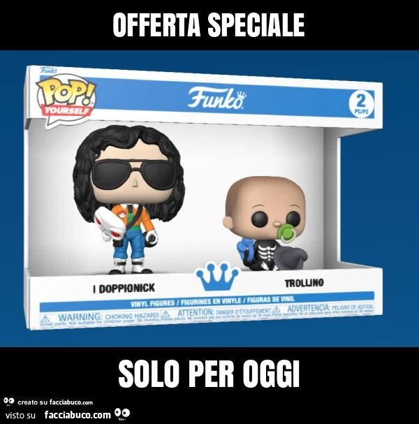 Offerta speciale solo per oggi