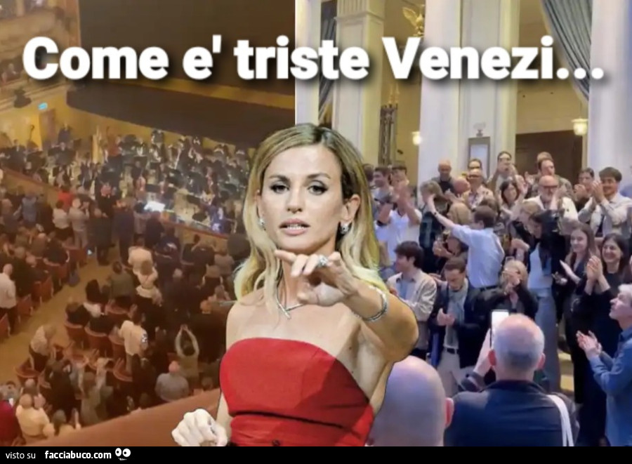 La direttrice musicale della Fenice è stata ricusata dall'orchestra e dalle maestraze del teatro e il sovraintendente finalmente ha preso atto e l'ha licenziata. Era ora e ne siamo molto compiaciuti: la Fenice non può diventare il luogo dove i s