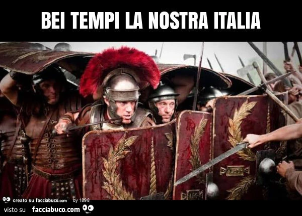 Bei tempi la nostra italia