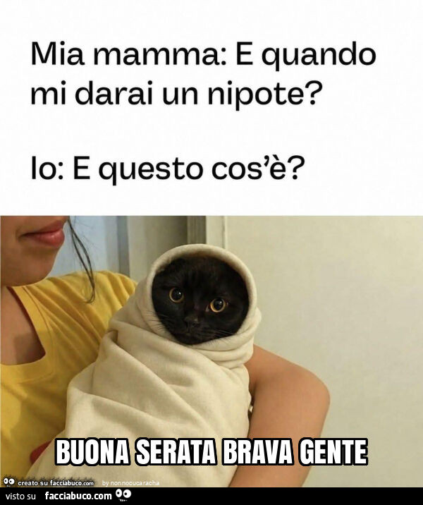 Buona serata brava gente