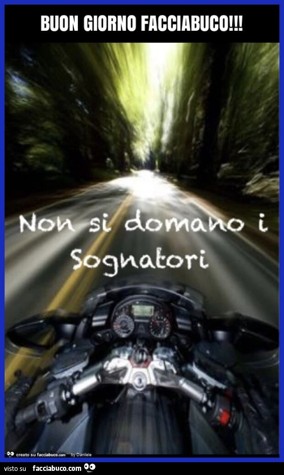 Buon giorno facciabuco