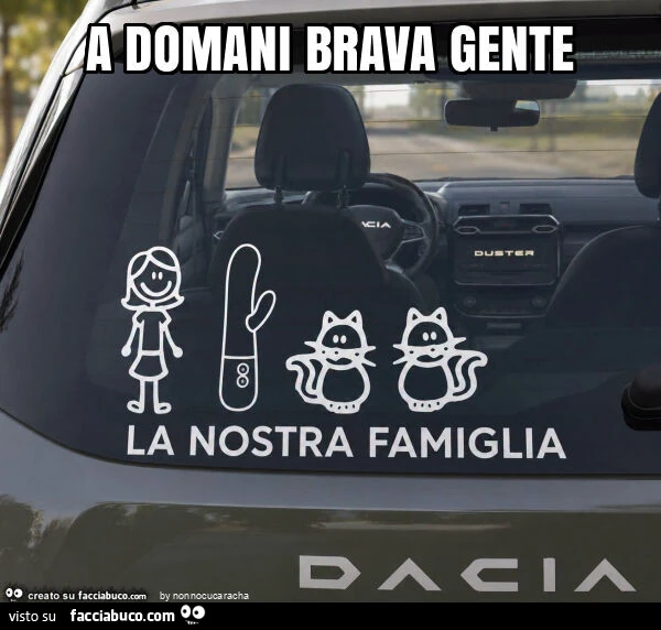A domani brava gente
