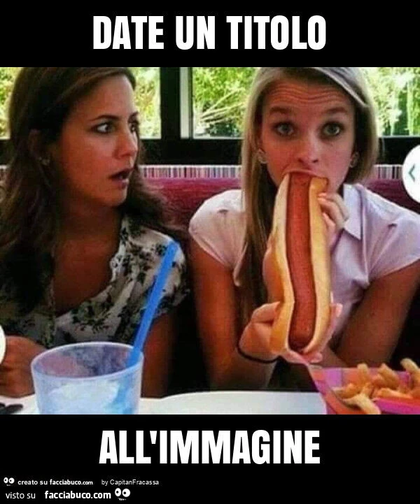 Date un titolo all'immagine