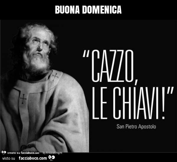 Buona domenica