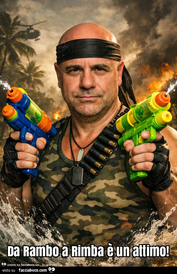 Da rambo a rimba è un attimo